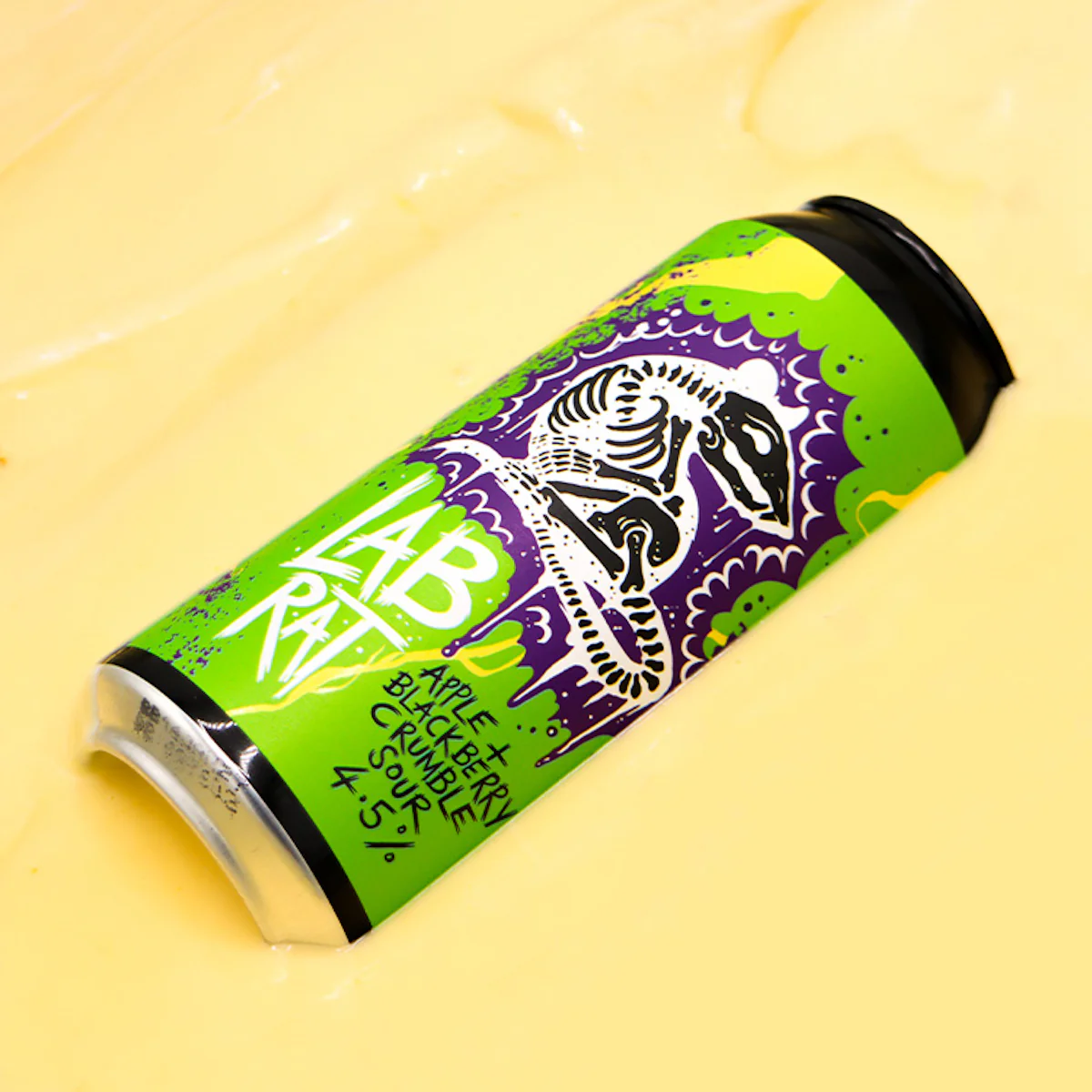 LAB RAT 4.5% APPLE + BLACKBERRY CRUMBLE SOUR (1x440ml) - Image 3