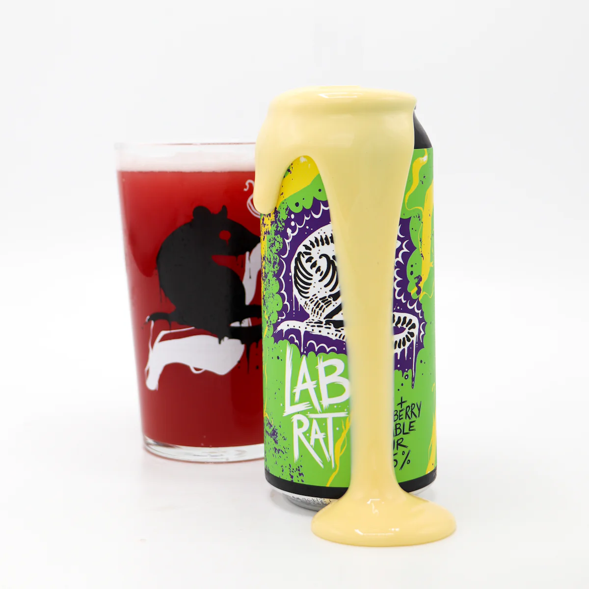 LAB RAT 4.5% APPLE + BLACKBERRY CRUMBLE SOUR (12x440ml) - Image 2